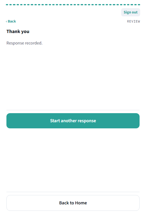 Submitted successfully