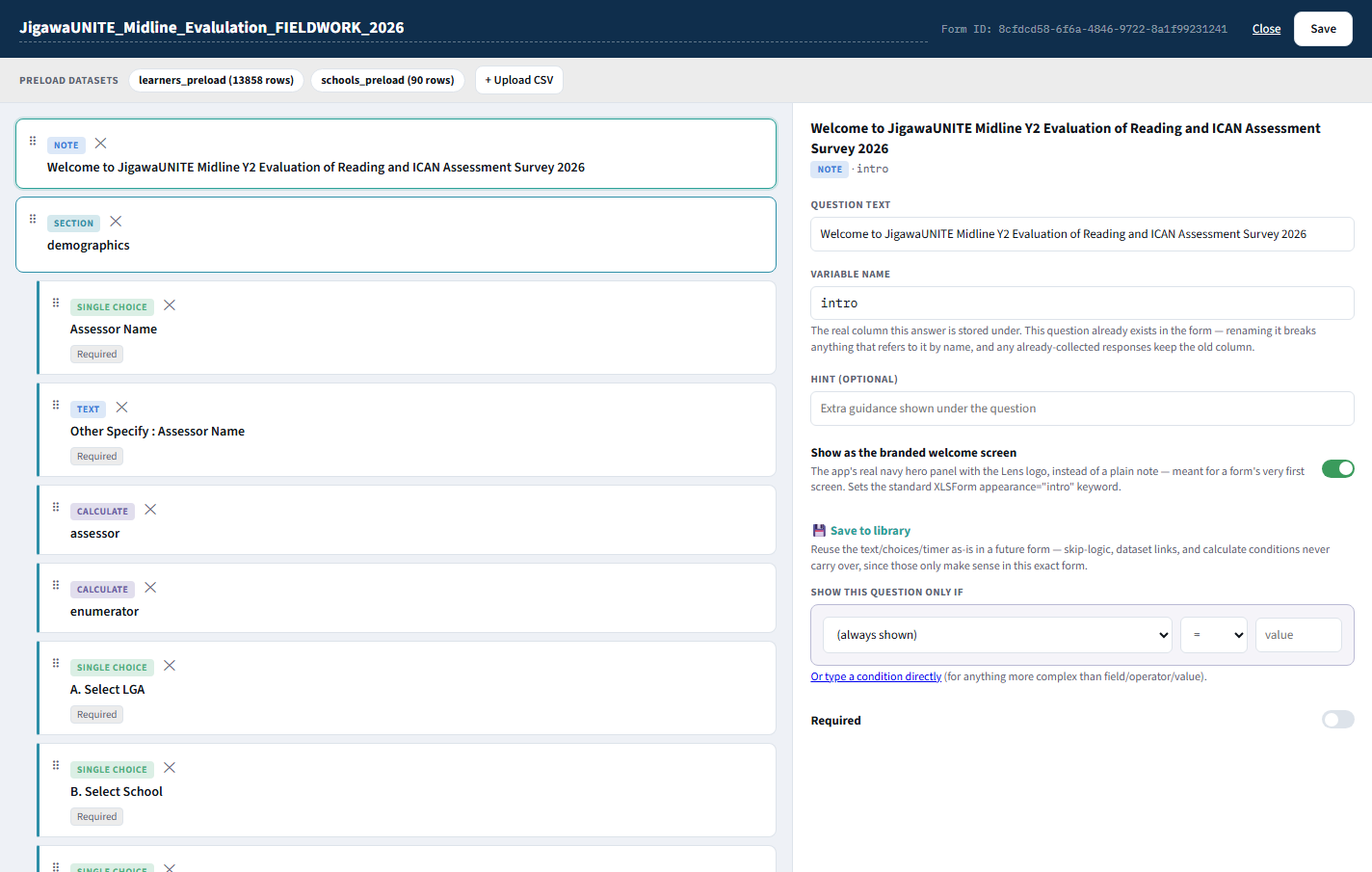 The online form builder